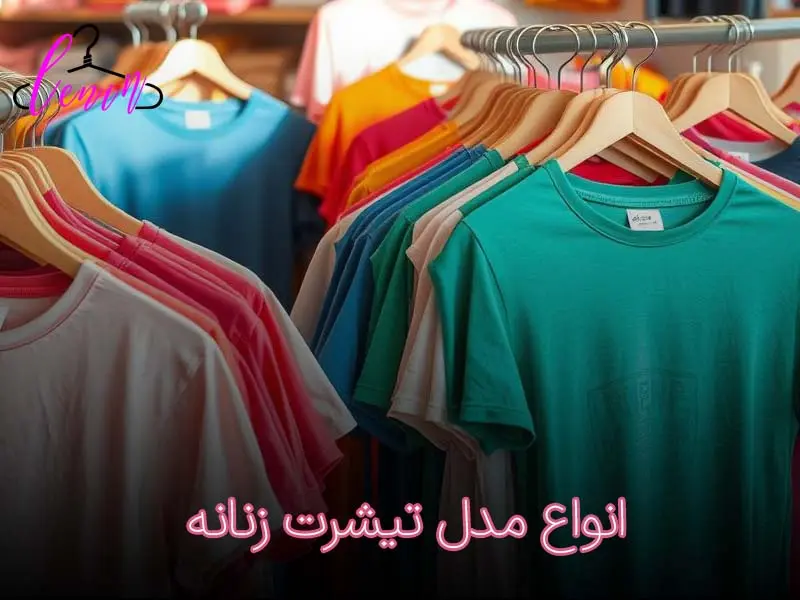 انواع مدل تیشرت زنانه